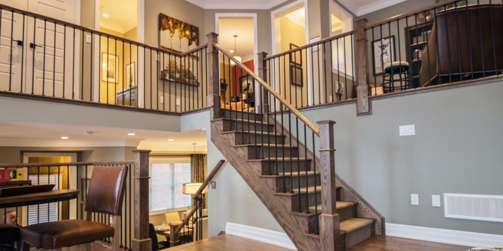 Custom Interior Wood Railings & Stairs Installation in Surrey | North ...